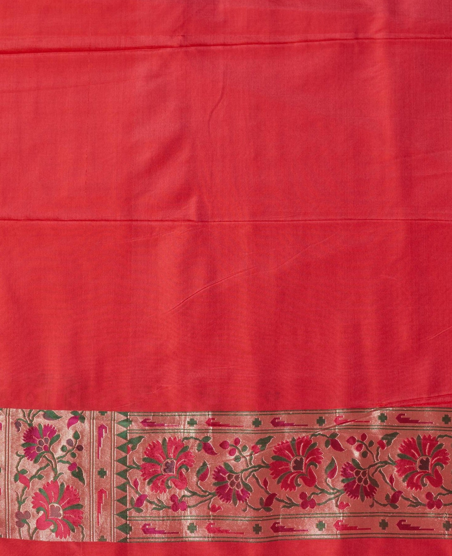 Exlusive Paithani X Banarasi Handwoven Pure Silk Sari